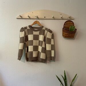 Checkered Sweater Roolee